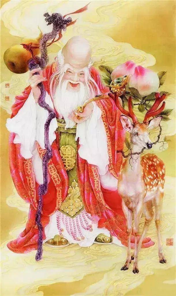老年人的手机壁纸:福寿康宁