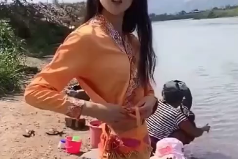 缅甸的小姐姐也太好看了,个个还都单身,看的我都想娶