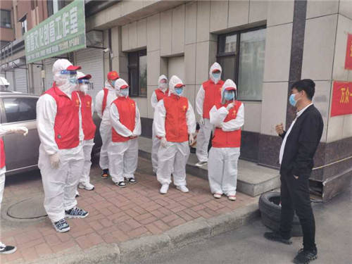 抗击疫情 吉林省舒兰市青年志愿者孕行动