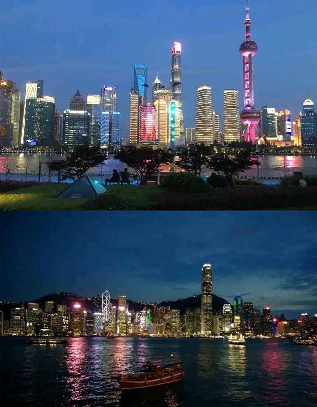 上海外滩和香港维多利亚港,纯游客无修照,哪个更好