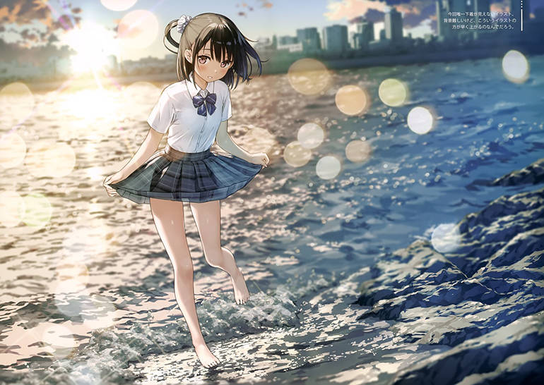 p站画师kantoku笔下同人美少女