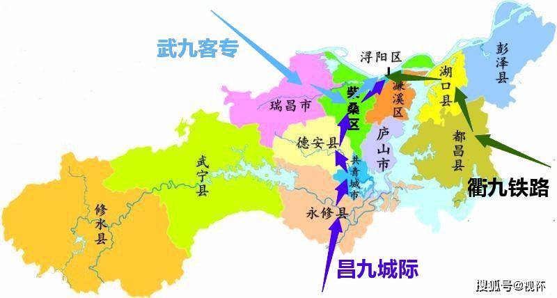 江西九江高铁现状:修水,彭泽等3县1市不通高铁,武宁有