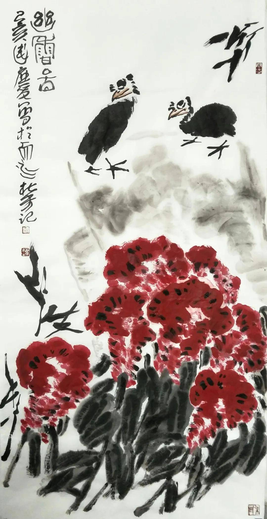 14位当代画家70幅写意花鸟画赏析,哪种意趣才是你的最