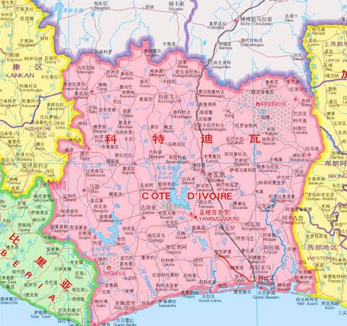 科特迪瓦人均gdp_科特迪瓦地图(3)