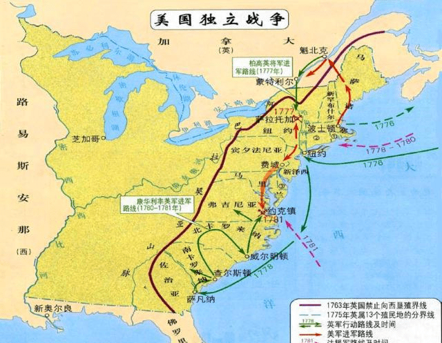 美国独立战争时期的美国人口_南北战争时期美国地图(2)