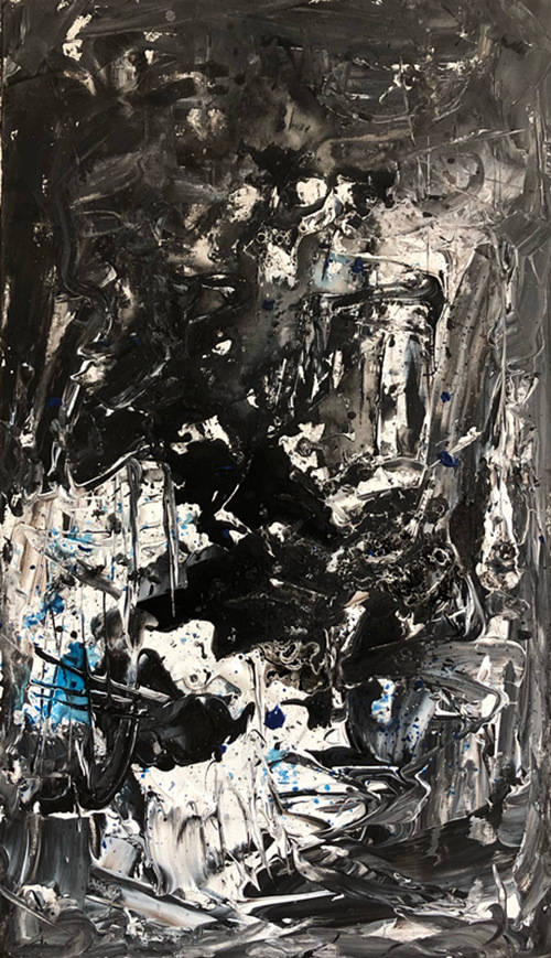 纪刚抽象画作品展