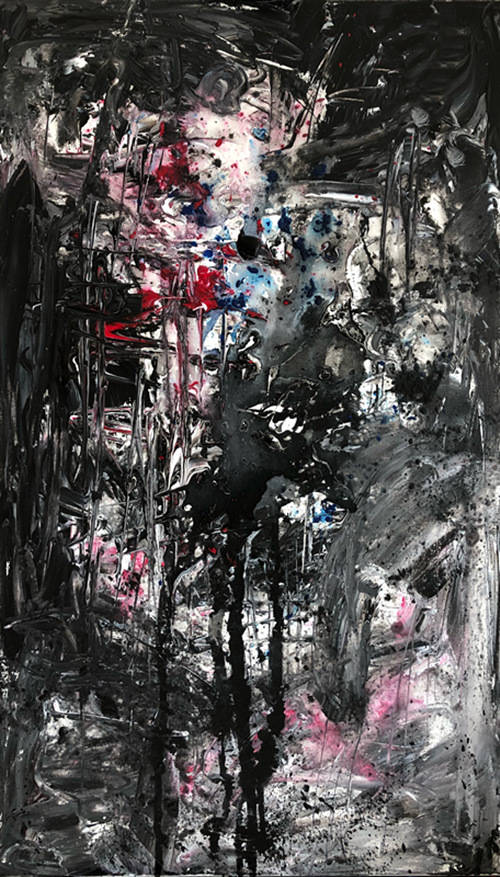 纪刚抽象画作品展