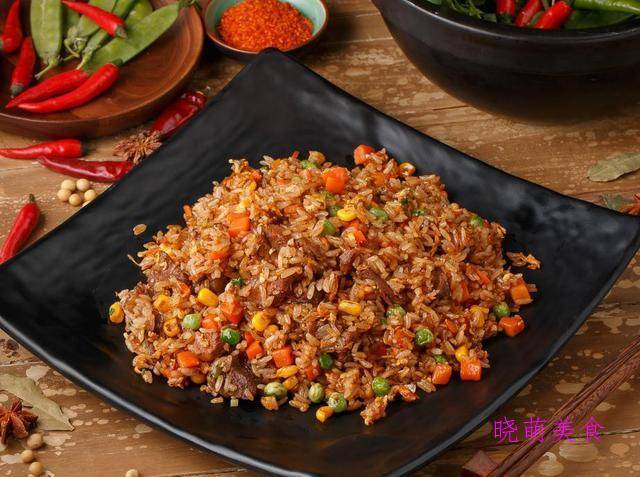 蛋炒饭麻辣炒饭韩式泡菜炒饭咸肉炒饭的家常做法
