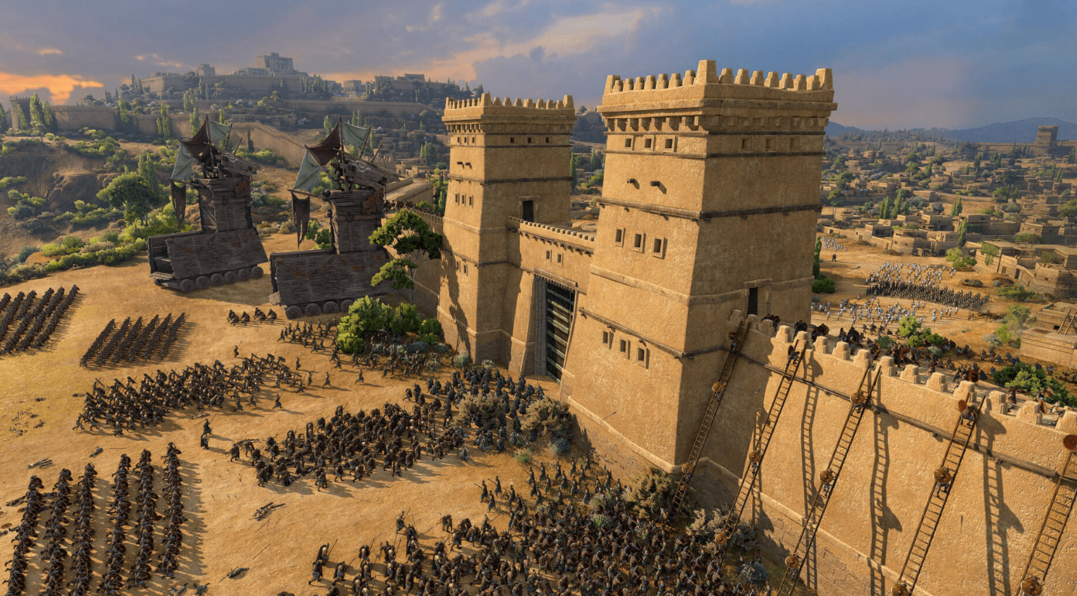 取材于浪漫而血腥的荷马史诗《伊利亚特》,《total war saga:troy》