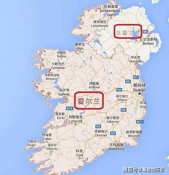 北爱尔兰人口_英国地理知识小科普丨简述对比中英两国