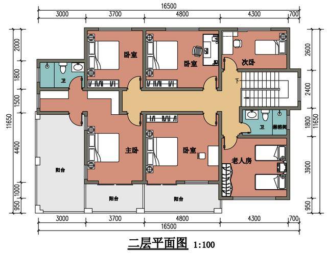 农村现代风格自建房,15米x11米,砖混结构只要40万盖起来?