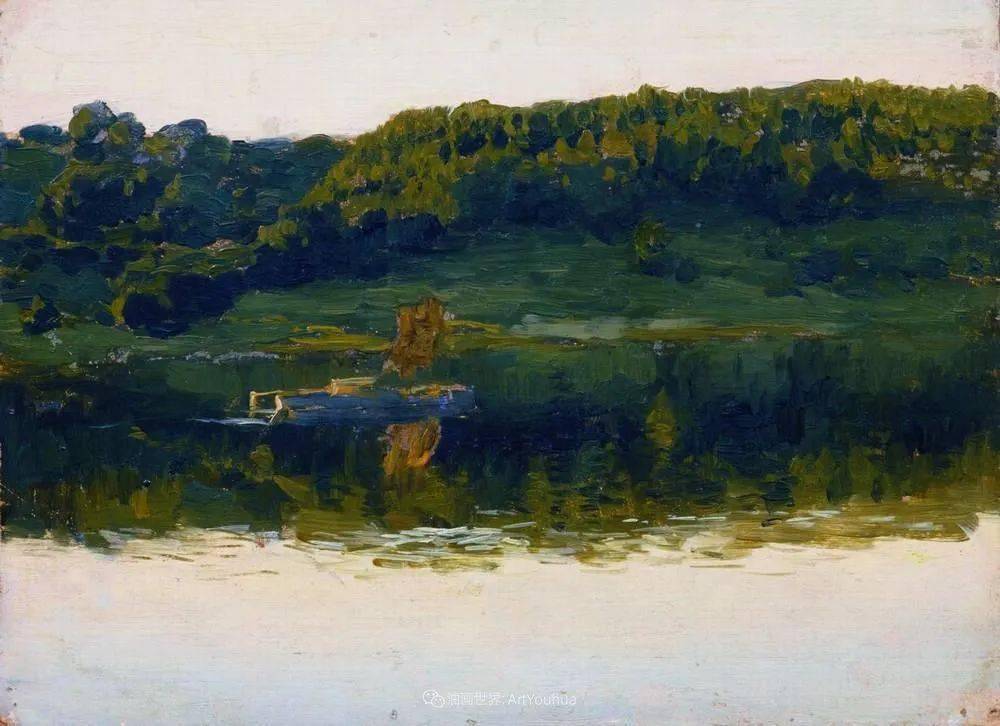 俄罗斯著名画家艾萨克·伊里奇·列维坦风景油画欣赏