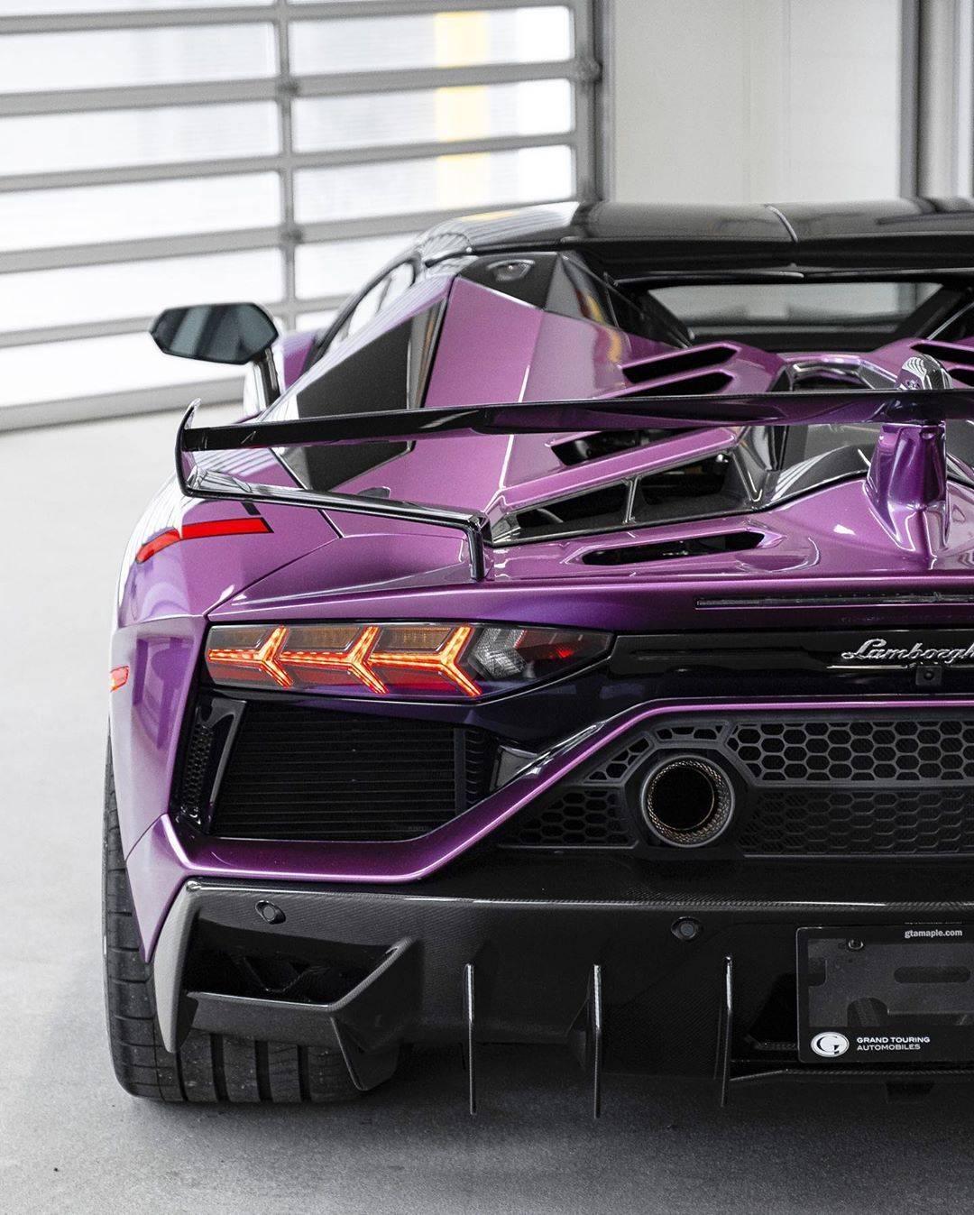 兰博基尼aventador svj,外观设计确实非常好看!