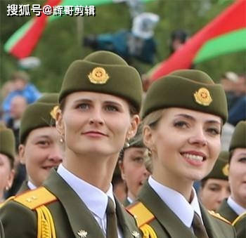 独立日阅兵式,白俄罗斯女兵很骄傲