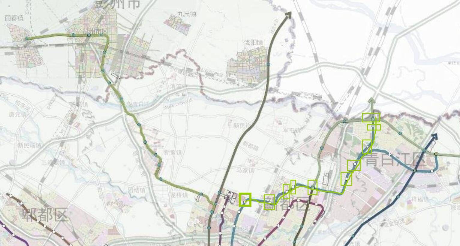 成都市域铁路s1,s10,s11号线新规划最全解析篇