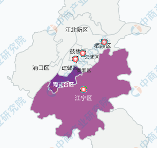 2020南京市信息通信设备产业招商投资地图分析