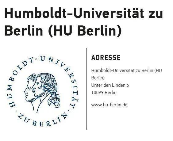 所以目前柏林洪堡大学也同柏林自由大学一样需要邮寄材料.