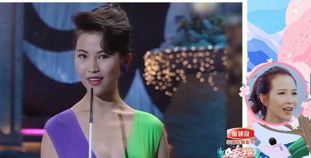 原创蔡少芬17岁选港姐视频曝光,优雅端庄无奈被记者调侃像28岁!