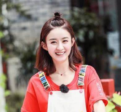 赵丽颖的短发我忍了,扎马尾我也忍了,看到锅盖头,实在是忍不住