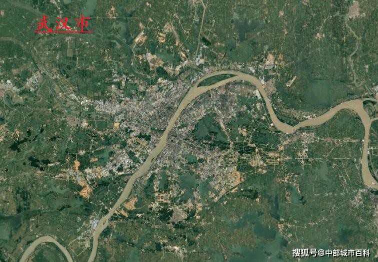 武汉卫星地图