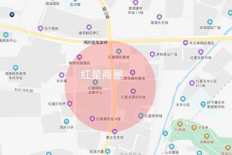 长沙红星商圈公交广告线路推荐