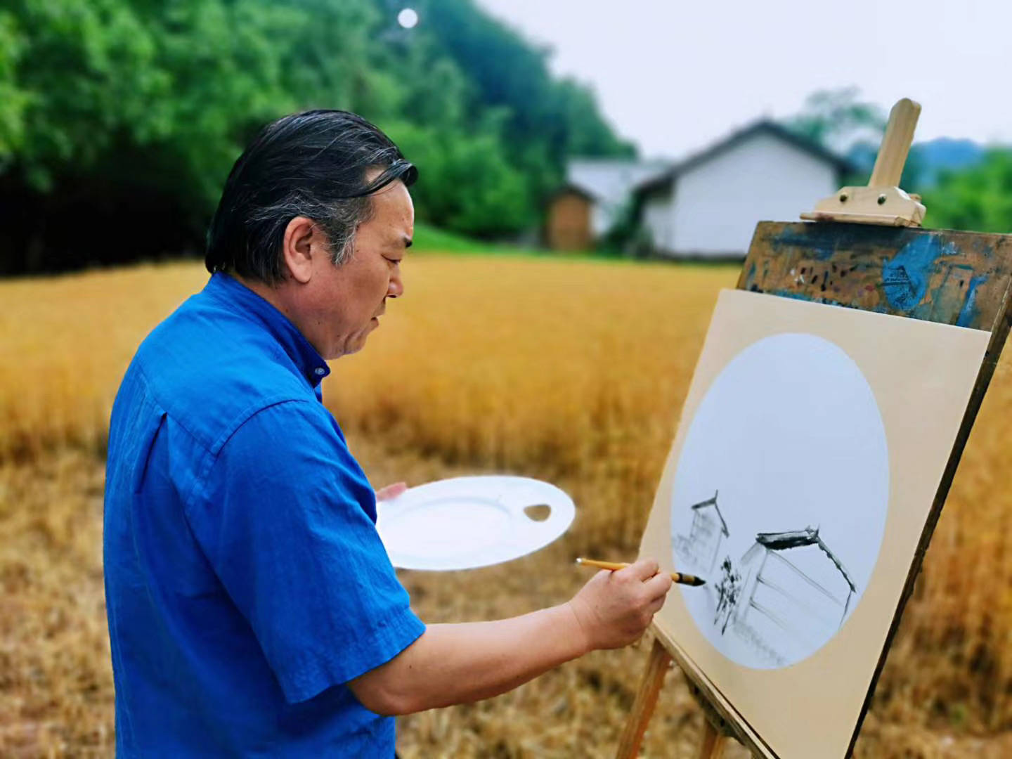 《汉风唐韵》丝路书画名家之当代花鸟画名家—程东富