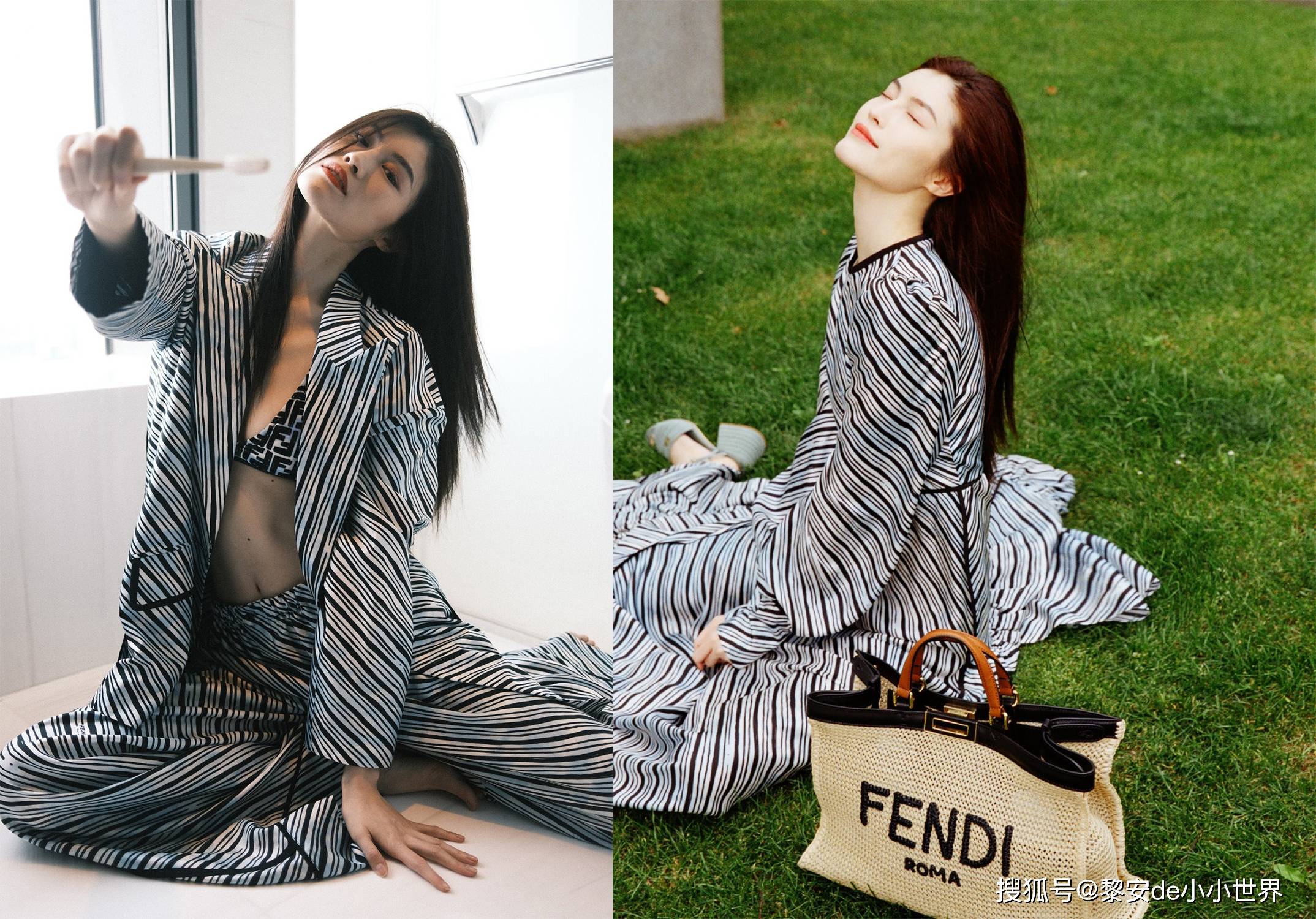 fendi丨何穗,戚薇,娜比等明星都在穿的漫画服饰,打破次元壁到底多好玩