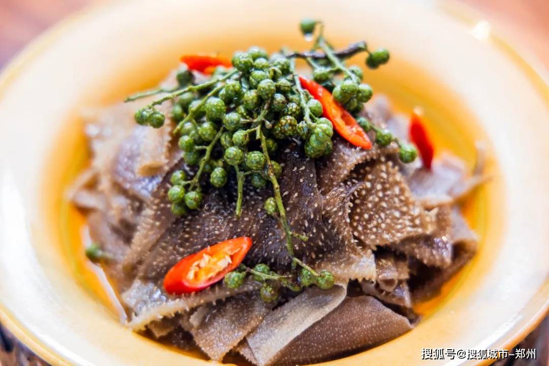 捞拌毛肚
