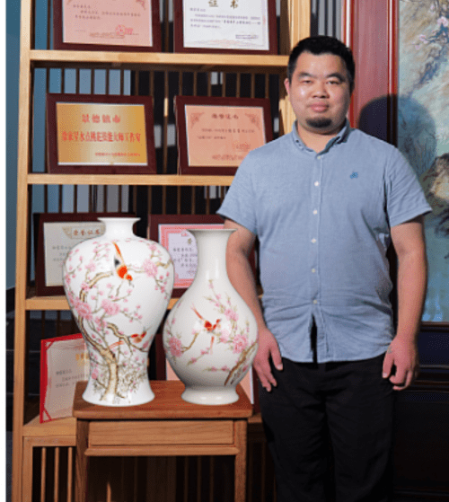 毛瓷7501水点桃花：时代文化的沉淀，价值的创造