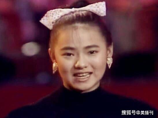 #单眼皮#圆脸单眼皮和现在判若两人,年轻时撞脸巩俐伊能静18岁照片曝光