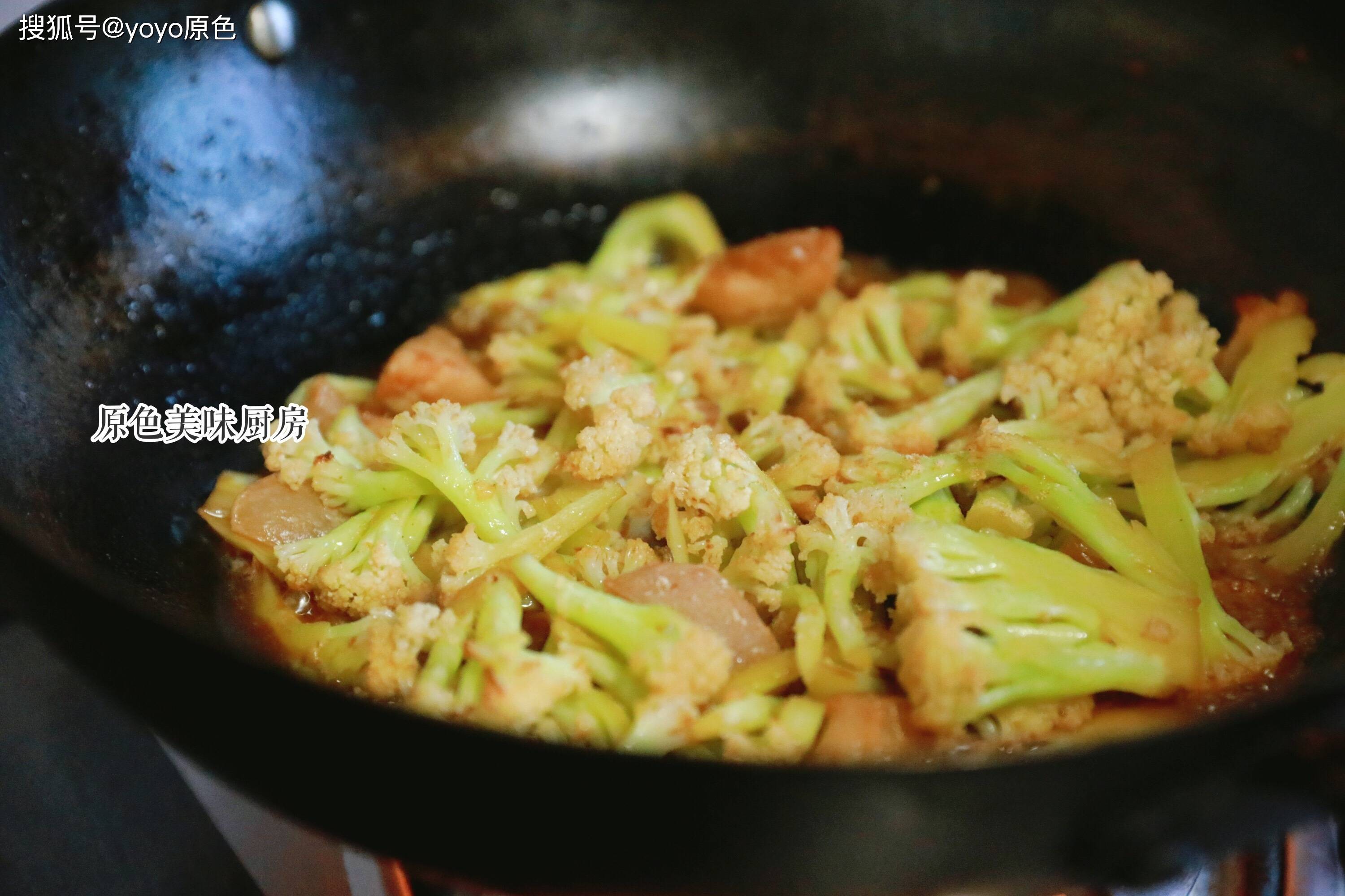 花菜|再也不用一不用浪费食材了，两种做法都很下饭自从学会一菜两吃