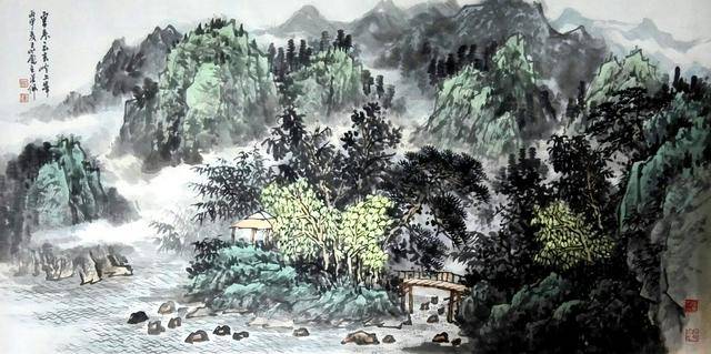 画家张佩:师古而不泥古,笔下山水囊括万物