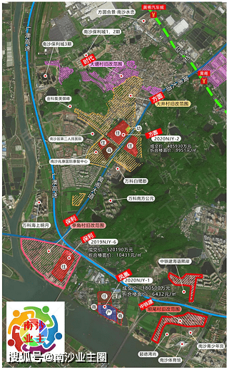 比土拍更精彩上半年南沙区7村旧改招商均将连片改造
