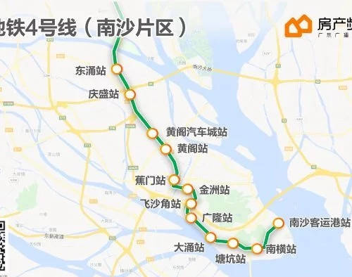 8条地铁87个站点南沙近些年的地铁规划全在这里了