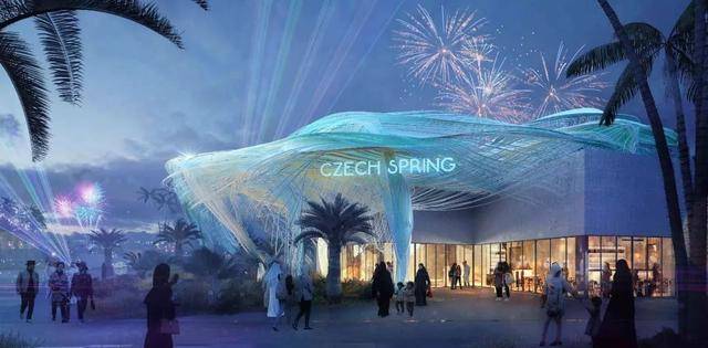 2020迪拜世博会各国展馆揭幕,美国馆竟然与中国馆"撞衫"了