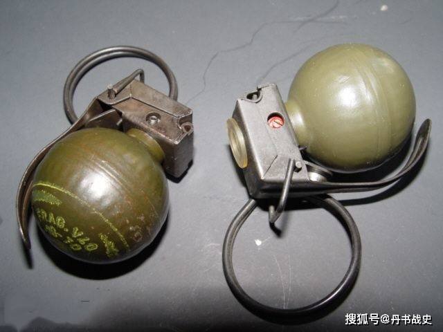 原创荷兰v40袖珍手榴弹,和乒乓球一样大,2美元一个