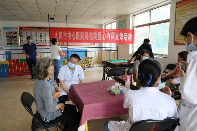 民盟太原市中心医院支部盟员深入刘家堡村开展义诊活动