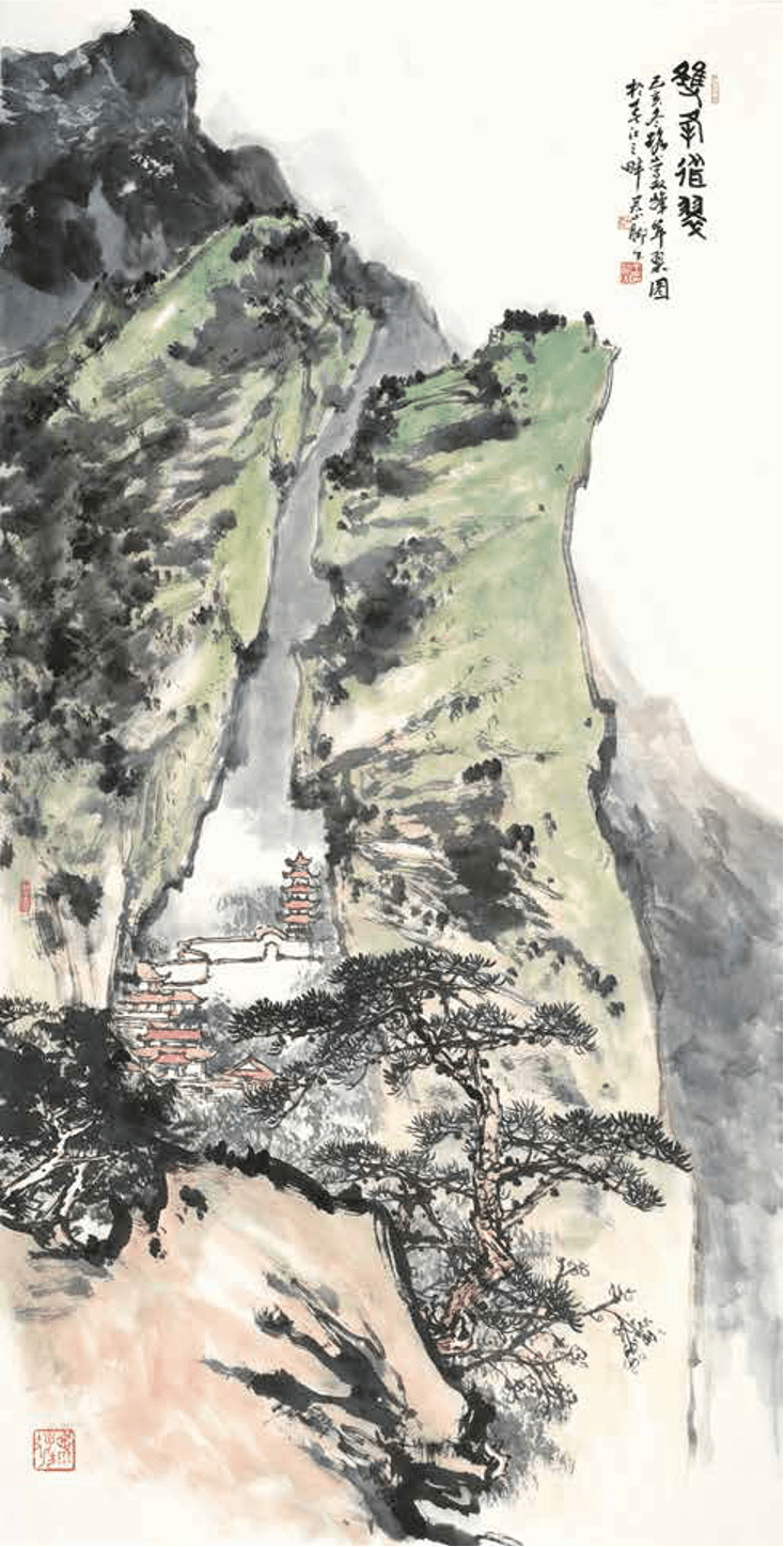 中国美术家协会会员王路山山水画作品欣赏