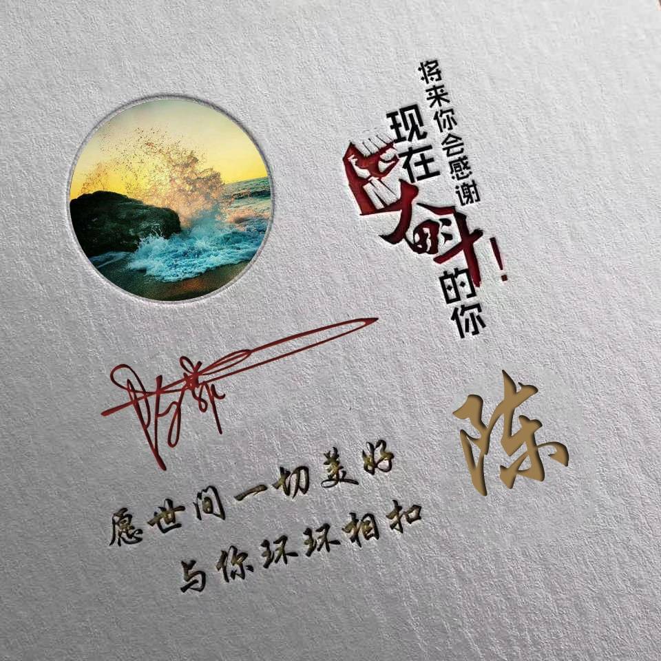 3d立体姓氏百家姓微信头像,不忘初心 方得始终,喜欢请