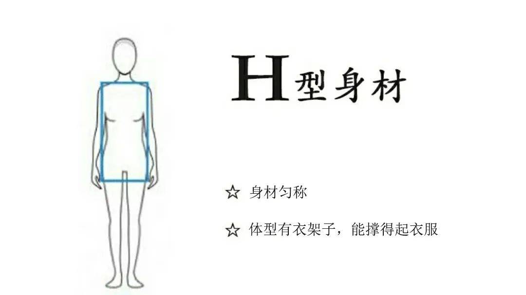 5,"h型"身材