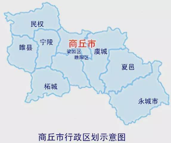 在商丘城乡总体规划中(2015—2030)商丘虞城和宁陵均被纳入了商丘中心