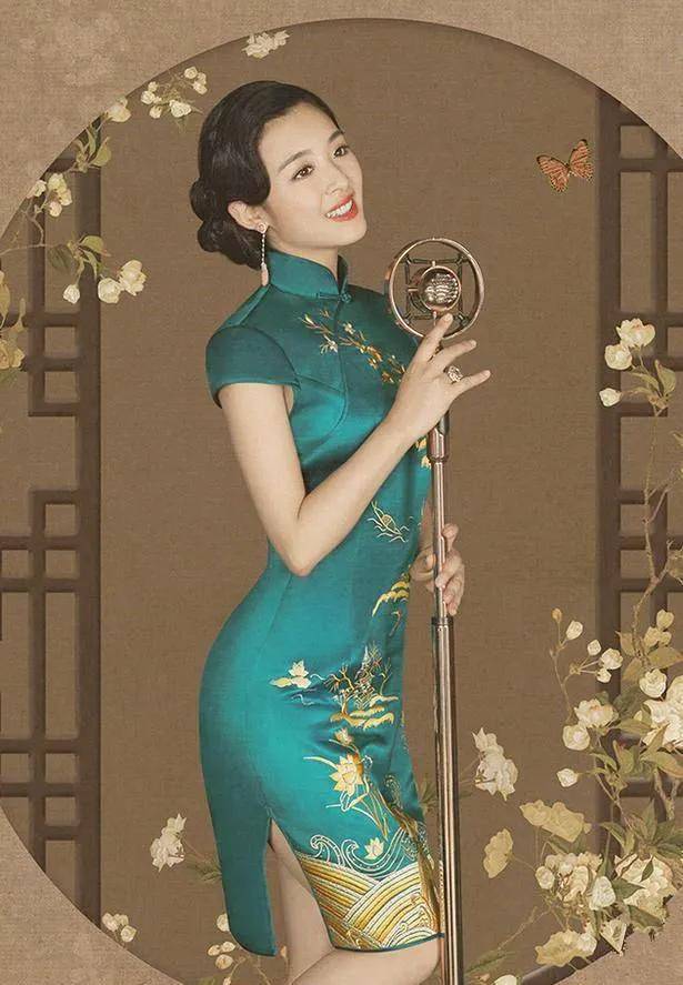旗袍|风情万种，摇曳生姿，姐姐们女团造型飒极了，这个造型也是极美的