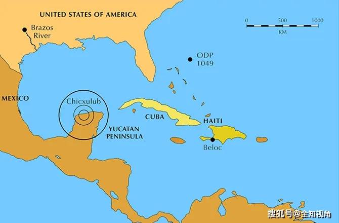 penfield)的帮助,在墨西哥尤卡坦半岛找到了与小行星撞击理论