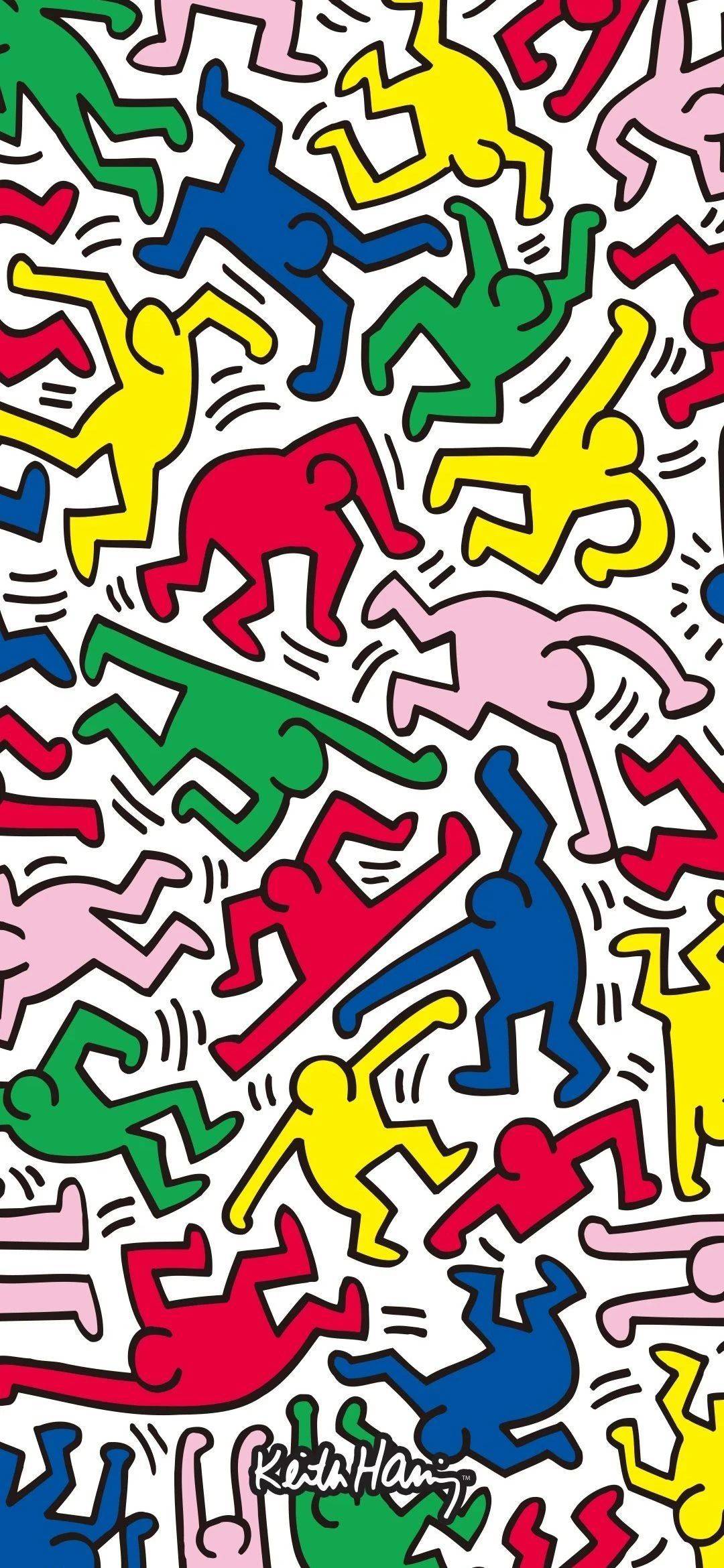 壁纸丨keith haring