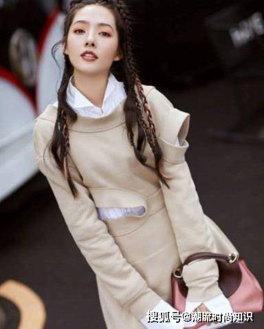 长发|被郭碧婷美到了！一头波浪长发搭配白蕾丝裙，美得让人挪不开眼