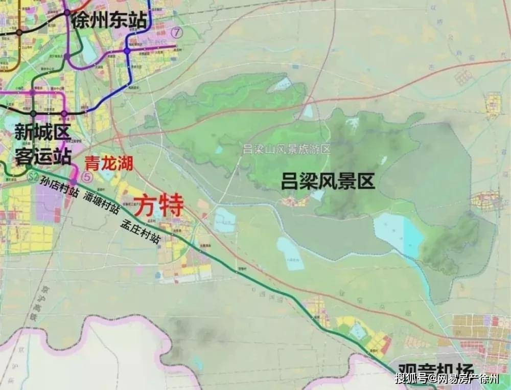 将形成 徐州新的生态城市走廊.