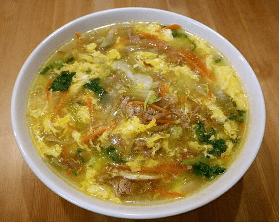 榨菜肉丝汤,红烧蔬菜锅,糯米排骨,山药玉米炒鸡丁