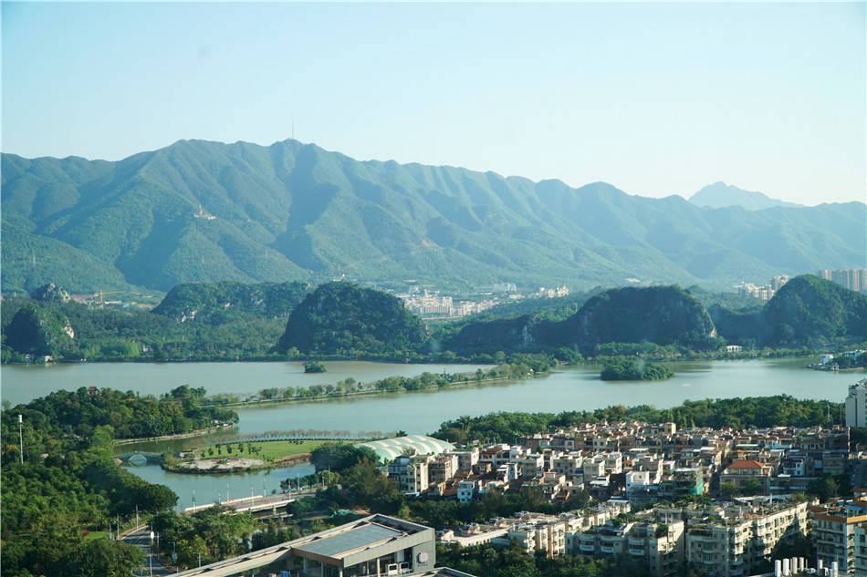 原创粤西行:肇庆,七星岩,景观城市的山水园林"格局"