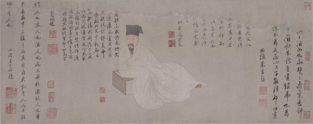 数风流人物| 禹之鼎名士小像记_王士祯