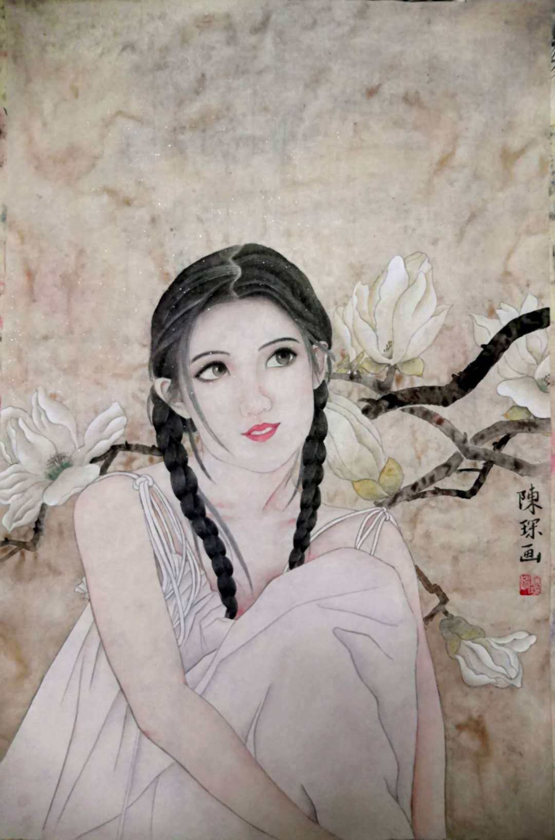 心随笔运,文采自然——国家高级美术教师陈琛作品欣赏